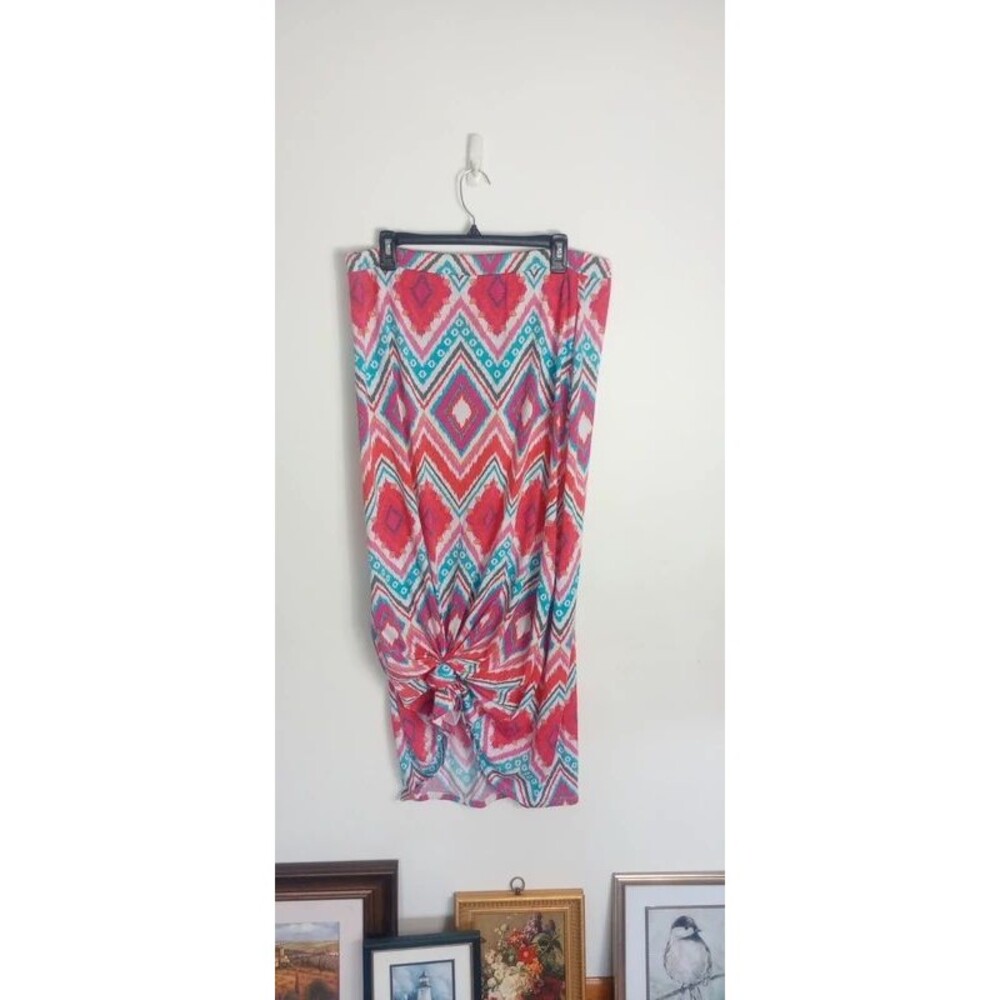 PLUS Size 2X Women's Colorful Skirt
